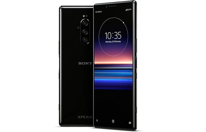 Frontal y trasera Xperia 1