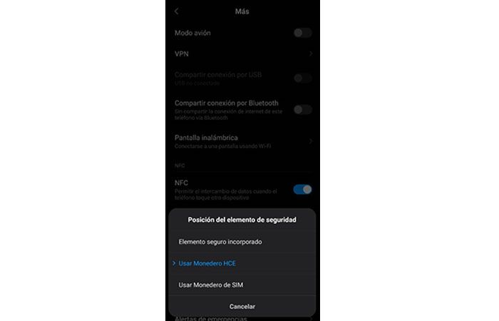 Activando el Wallet HCE