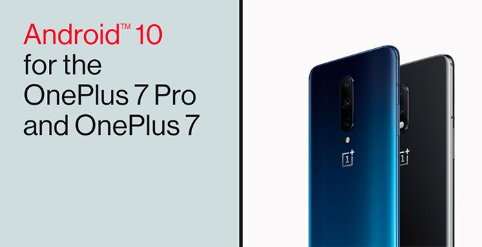 Android 10 para el OnePlus 7