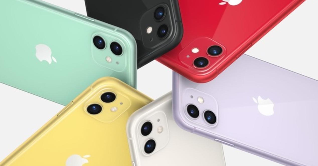 colores iphone 11