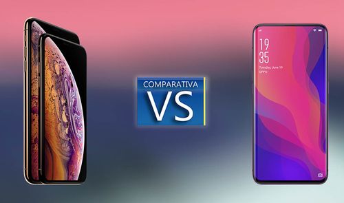 Comparativa iPhone XS Max vs OPPO Find X