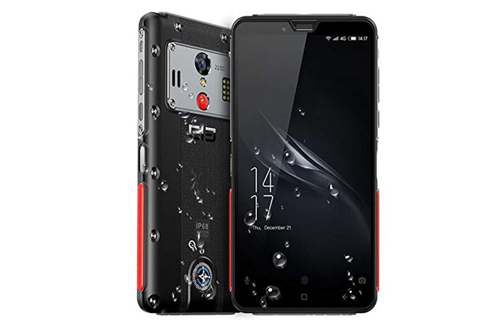 Frontal y trasera del ELEPHONE SOLDIER