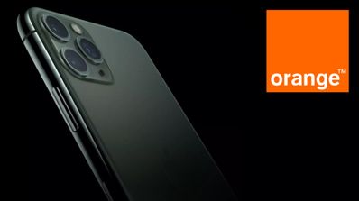 iPhone 11 con Orange