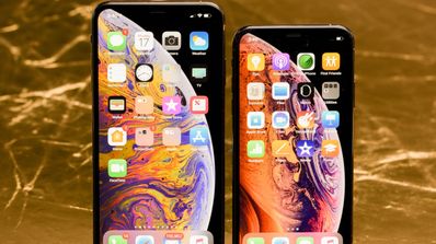 Frontal del iPhone XS y iPhone XS Max