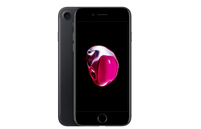 Frontal y trasera del iPhone 7