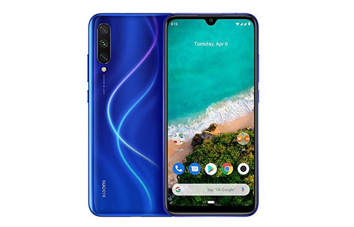 Frontal y trasera Xiaomi Mi A3