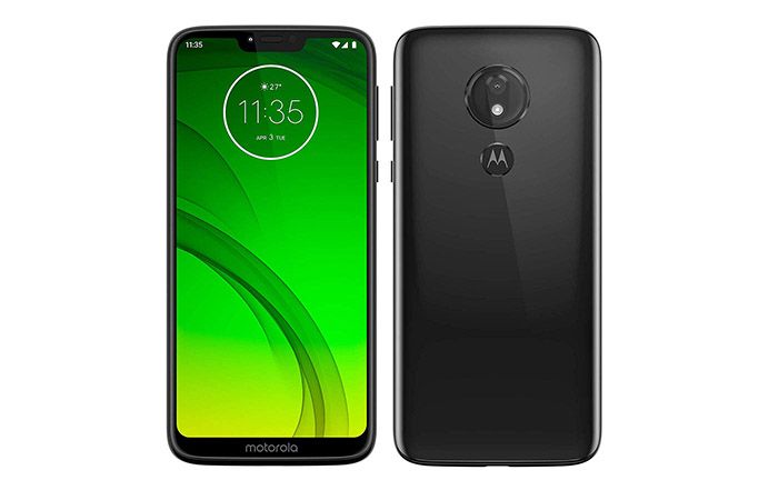 Frontal y trasera Moto G7 Power