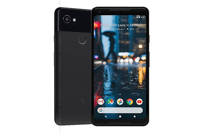 Frontal y trasera Google Pixel 2 XL