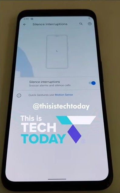 pixel 4 gestos