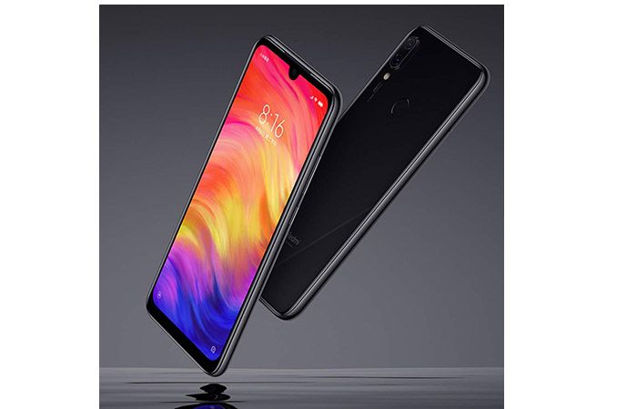 Xiaomi Redmi Note 7 frontal y trasera