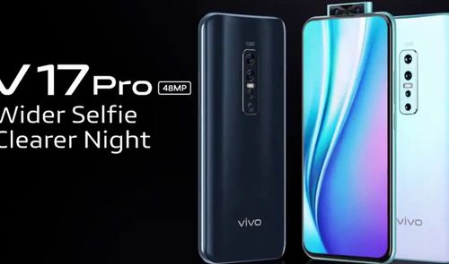Cartel anunciador del Vivo V17 Pro