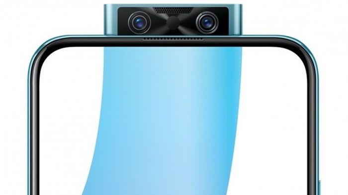 Doble cámara emergente del Vivo V17 Pro