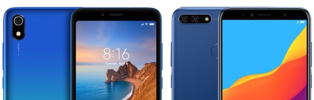 Camaras Redmi 7A vs Honor 7A