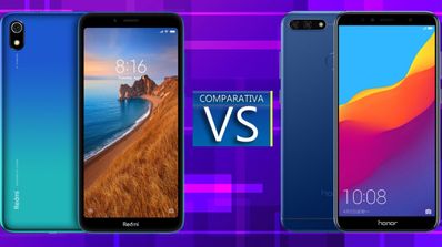 Comparativa entre el Redmi 7A y el Honor 7A