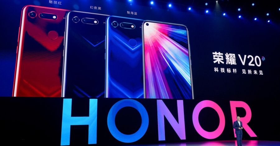 Honor V20 en china