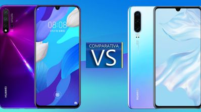 Huawei Nova 5T vs Huawei P30