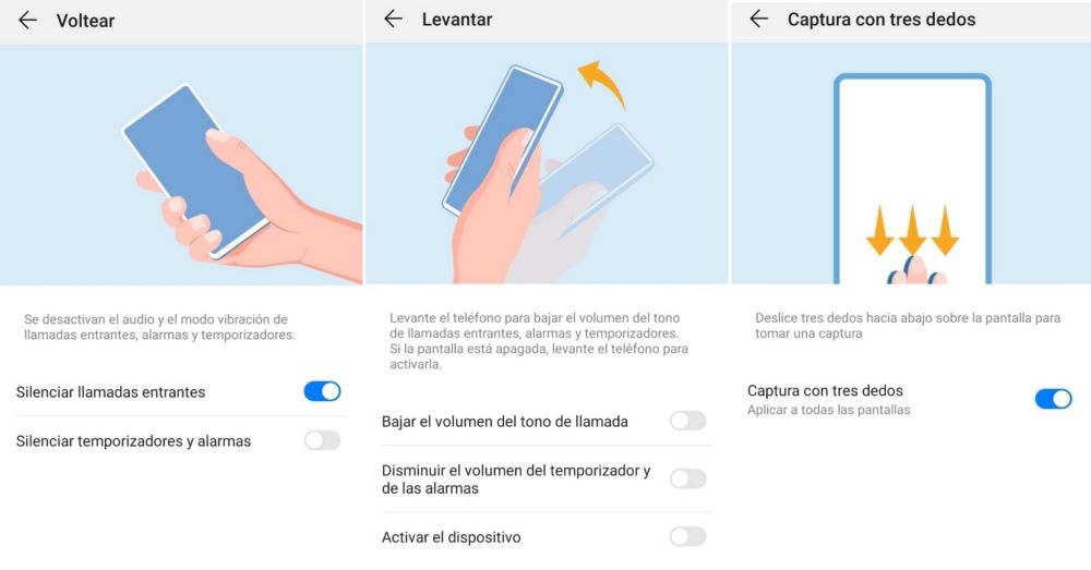 Huawei movimientos de control