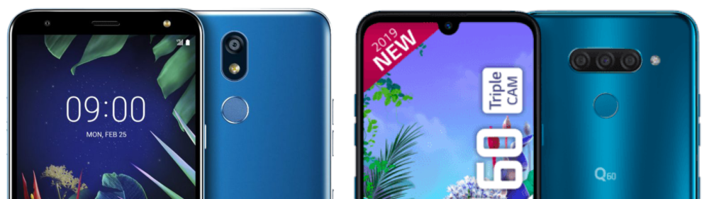 LG K40 y LG Q60 camaras