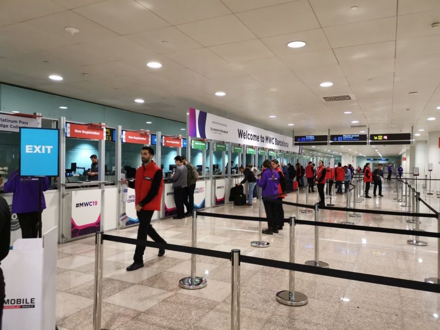 MWC Barcelona aeropuerto