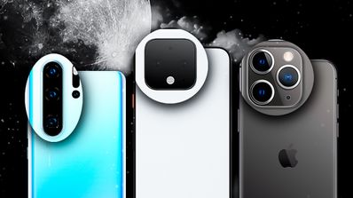 Modo noche pixel 4 p30 pro y iphone 11 pro
