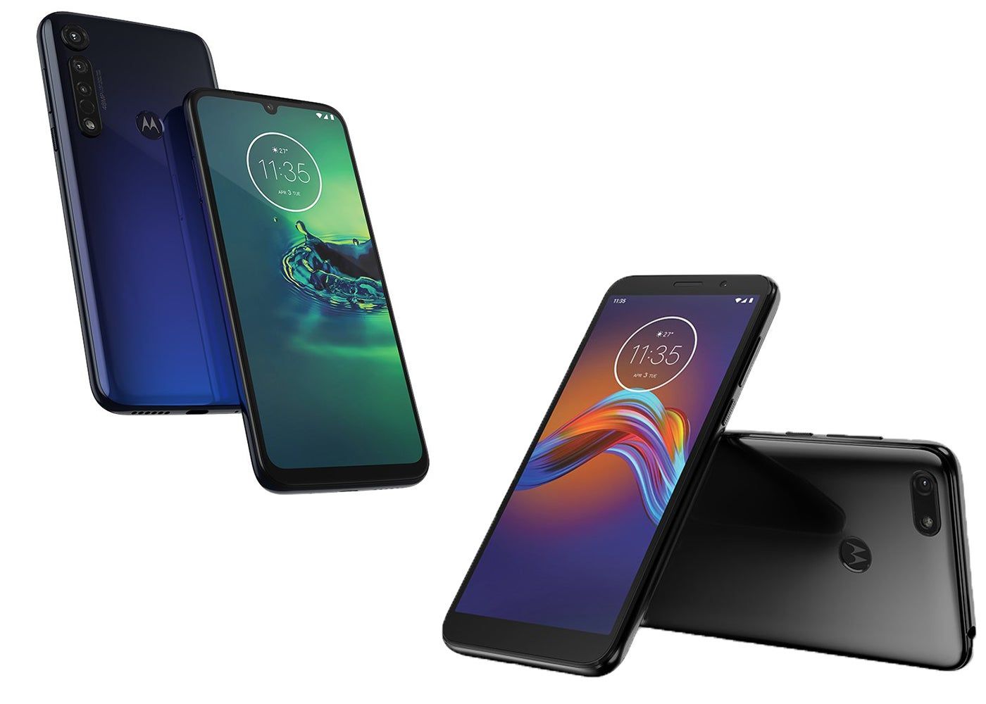 moto g8 plus y moto e6 play