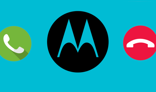 Motorola llamar y colgar