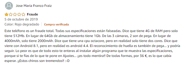 Opinión Amazon Yiwa P33 Plus