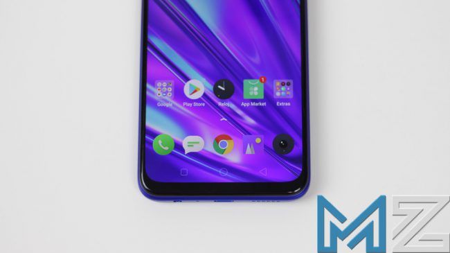 Imagen pantalla inferior Realme 5 Pro