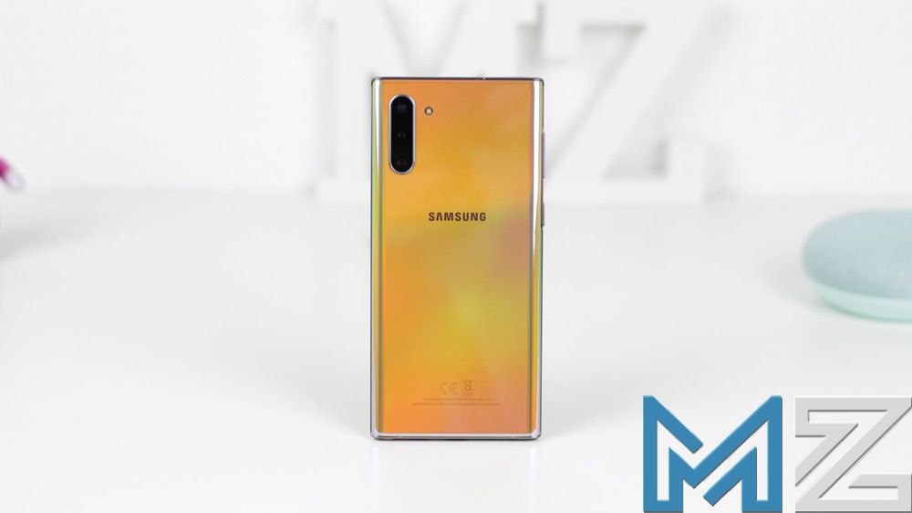 Trasera del Samsung Galaxy Note 10