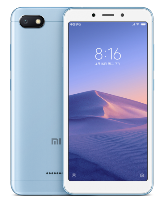Xiaomi Redmi 6A azul