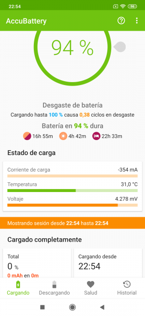 Consumo datos Xiaomi Mi 9 Lite
