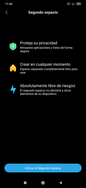 Opciones del Xiaomi Mi 9 Lite