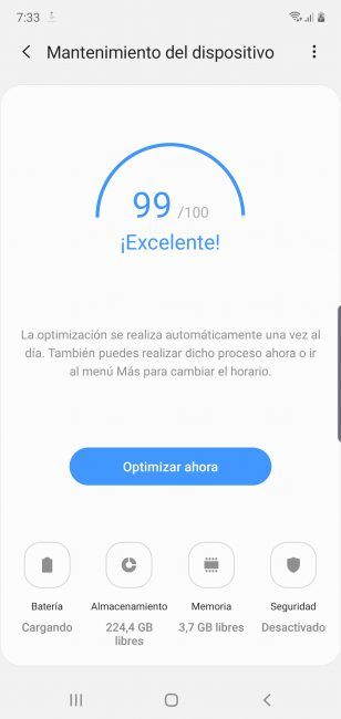 Mantenimiento Samsung Galaxy Note 10