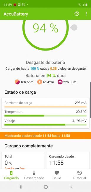 Batería del Samsung Galaxy Note 10