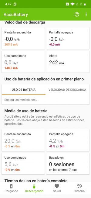 Autonomía de OnePlus 7T Pro
