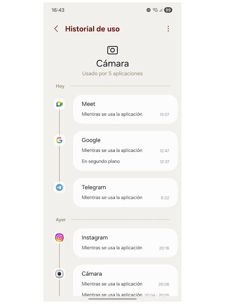 Uso camara Android