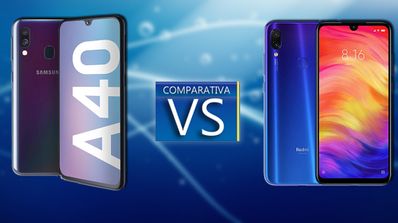 Galaxy A40 Vs Redmi Note 7