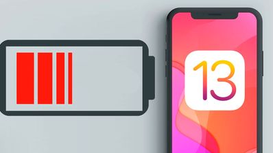 bateria iOS 13