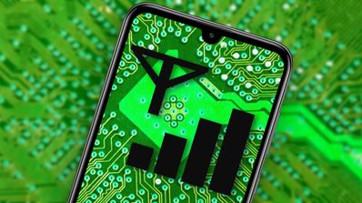 cobertura movil fondo verde