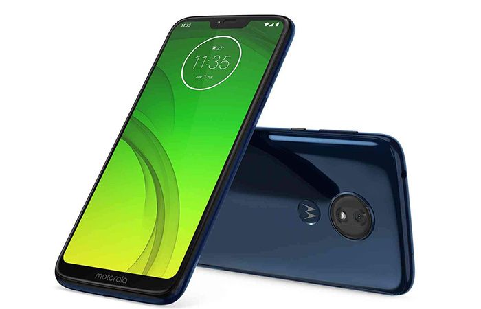 Frontal y trasera Moto G7