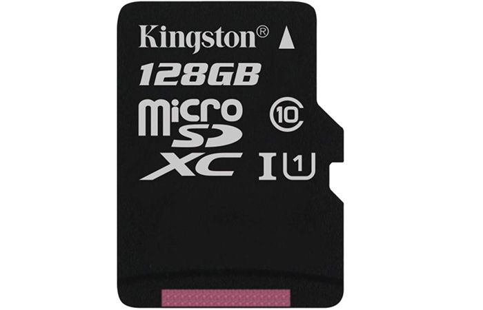 microsd kignston 128 gb
