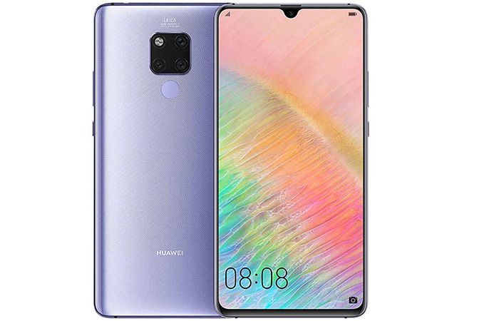frontal y trasera del huawei mate 20 x