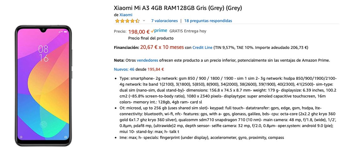 xiaomi mi a3