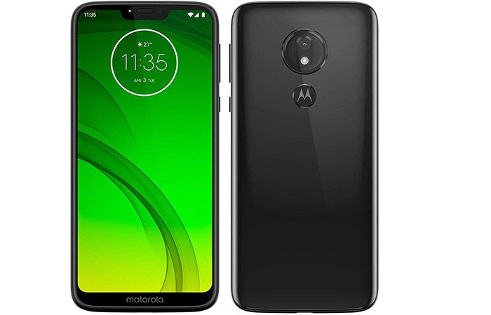 Frontal y trasera Moto G7 Power