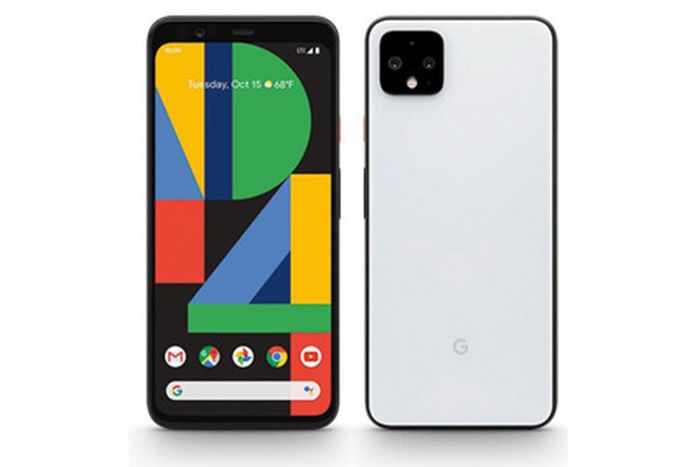 frontal y trasera google pixel 4