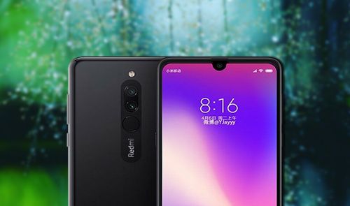 Frontal y trasera de un posible Redmi 8