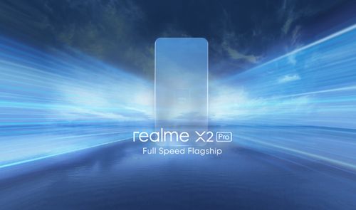 Cartel presentación Realme X2 Pro