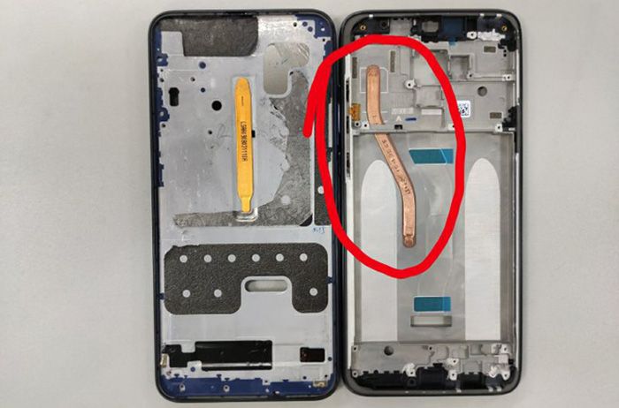 conducto refrigeración líquida redmi note 8 pro