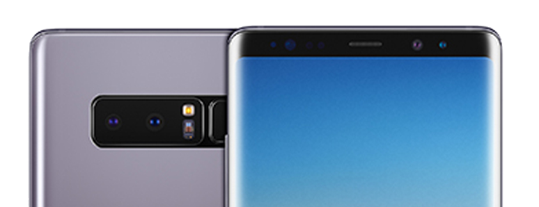 Galaxy Note 8 camaras