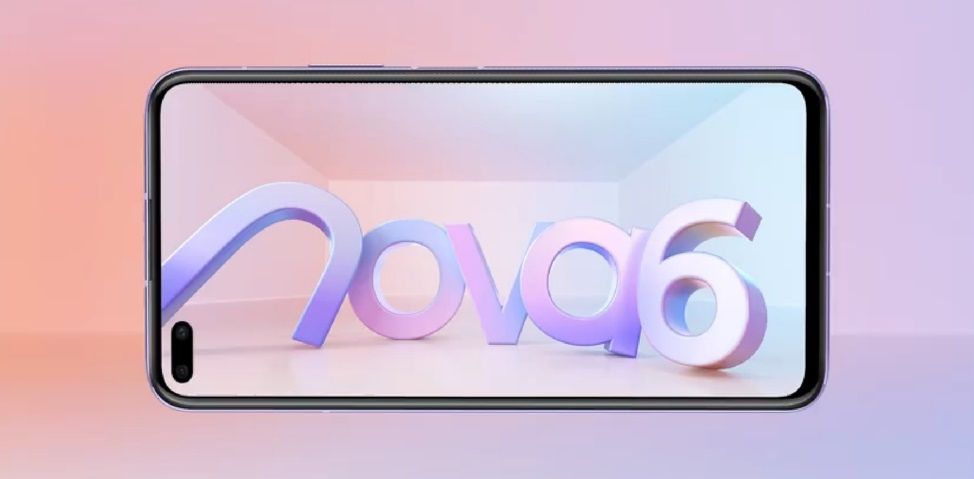 Huawei Nova 6 frontal